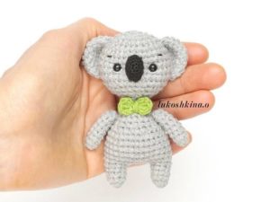 Crochet koala amigurumi