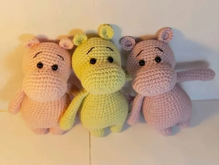 Crochet hippo amigurumi Crochet hippo amigurumi