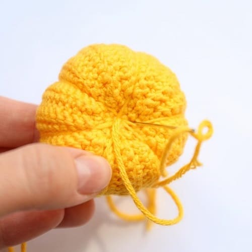 Crochet pumpkin tutorial