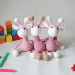 Crochet giraffes amigurumi
