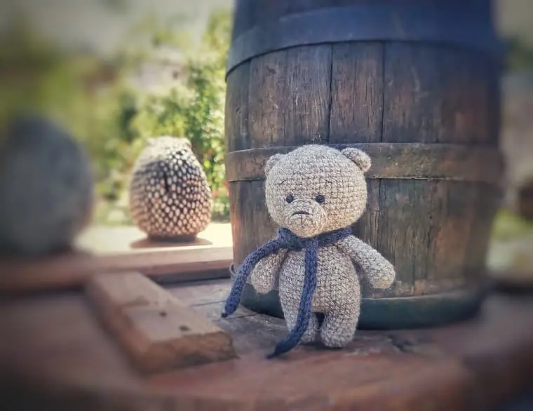 Little crochet bear amigurumi Little crochet bear amigurumi
