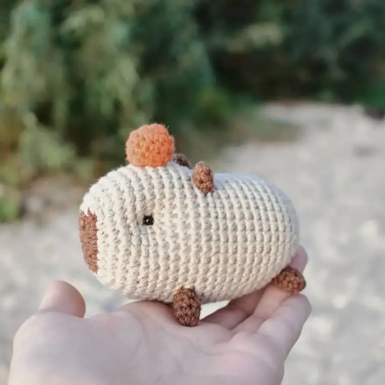 Amigurumi capybara crochet toy Amigurumi capybara crochet toy