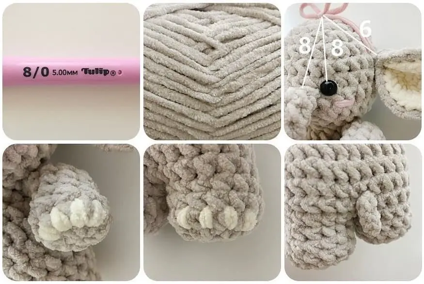 Amigurumi elephant: crochet tutorial Amigurumi elephant crochet tutorial