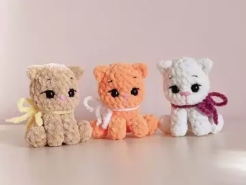 Crochet little kitten