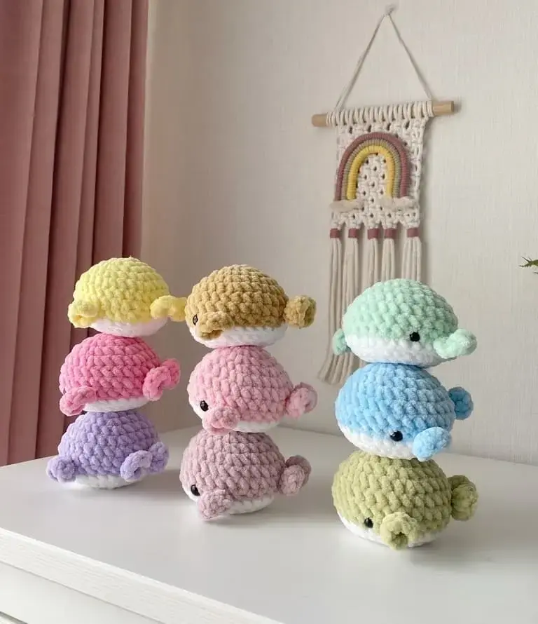 Crochet whale amigurumi Crochet whale amigurumi