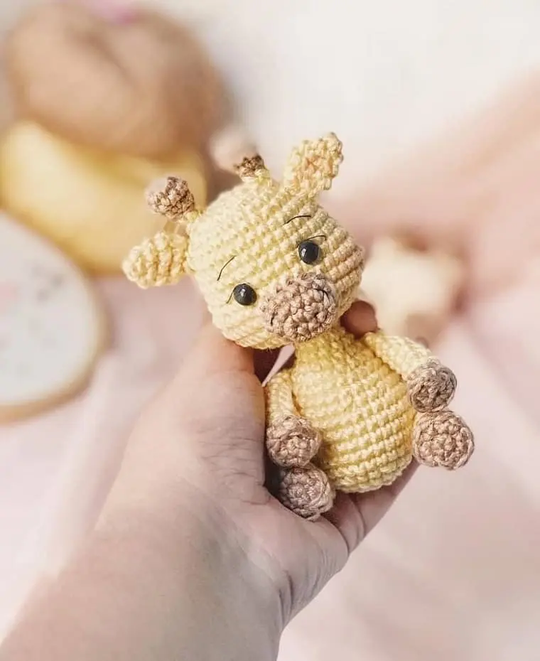 Amigurumi baby giraffe Amigurumi baby giraffe