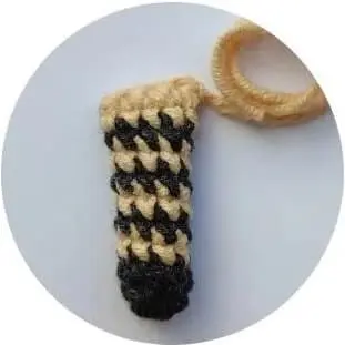Amigurumi cat: tail Amigurumi cat tail