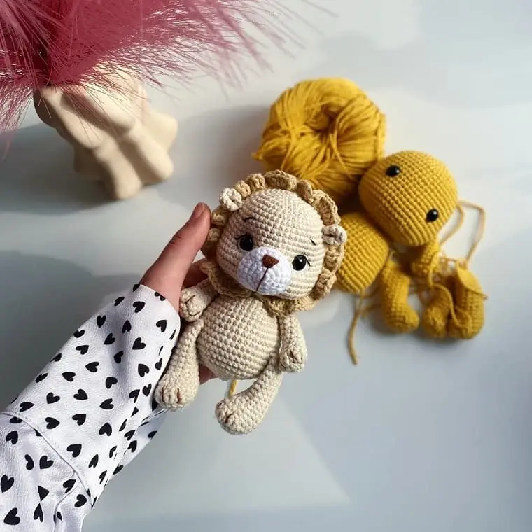 Amigurumi lion free pattern Amigurumi lion free pattern