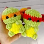 Amigurumi Ninja Turtles