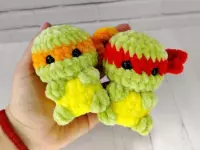Amigurumi Ninja Turtles