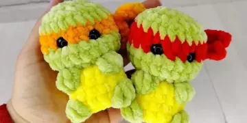 Amigurumi Ninja Turtles