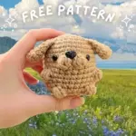 Amigurumi puppy dog