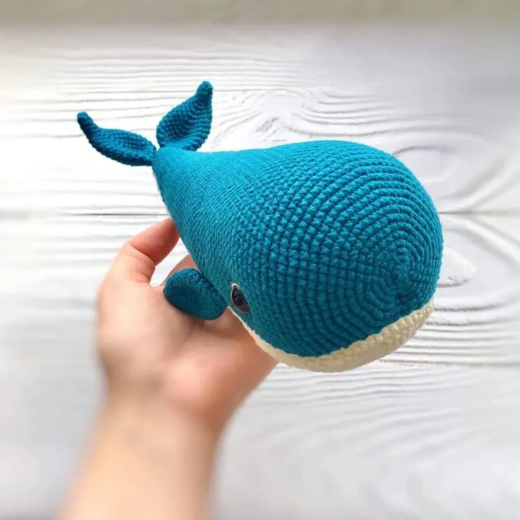 Amigurumi whale crochet toy Amigurumi whale crochet toy