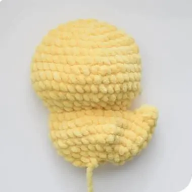Crochet duck: head and body Crochet duck head and body