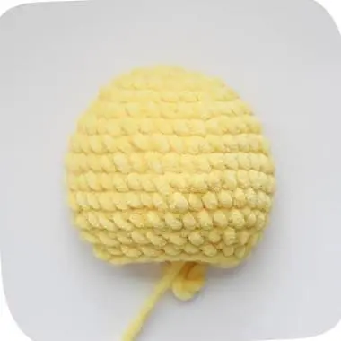 Crochet duck: head Crochet duck head