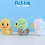 Crochet sweet duck amigurumi