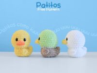 Crochet sweet duck amigurumi
