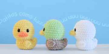 Crochet sweet duck amigurumi