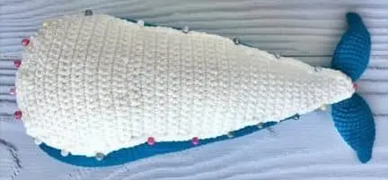Crochet whale belly Crochet whale belly