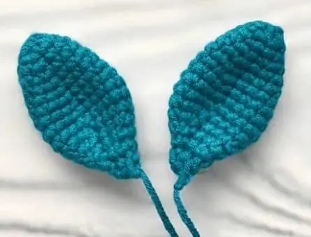 Crochet whale fins Crochet whale fins