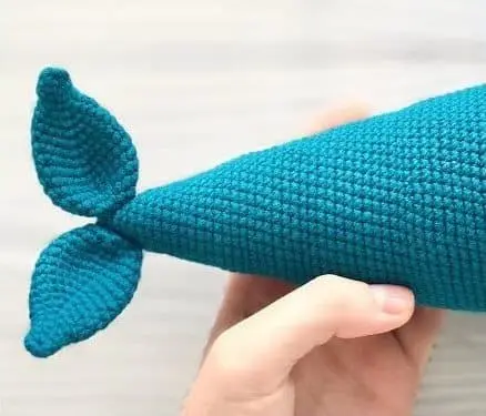 Crochet whale tail Crochet whale tail