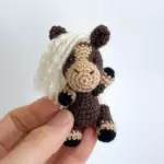Amigurumi mini horse