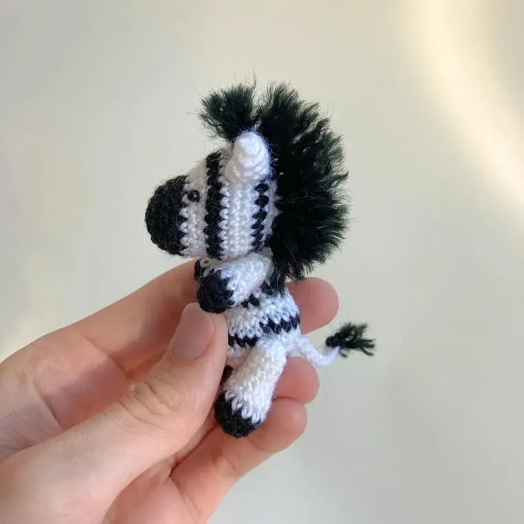 Amigurumi zebra Amigurumi zebra