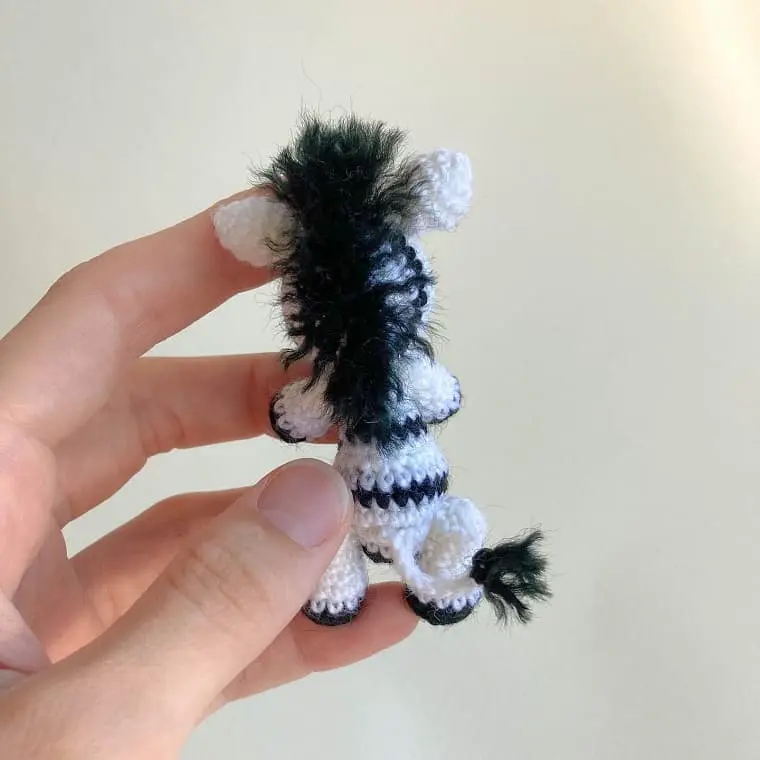 Crochet zebra Crochet zebra