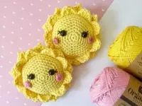 Crochet little sun