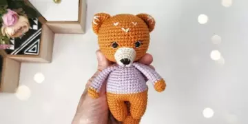 Amigurumi little fox
