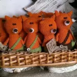 Crochet little fox