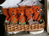 Crochet little fox