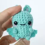Crochet mini bat amigurumi
