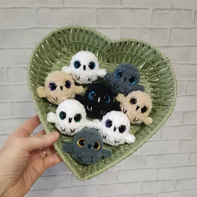 Crochet little owls amigurumi Crochet little owls amigurumi