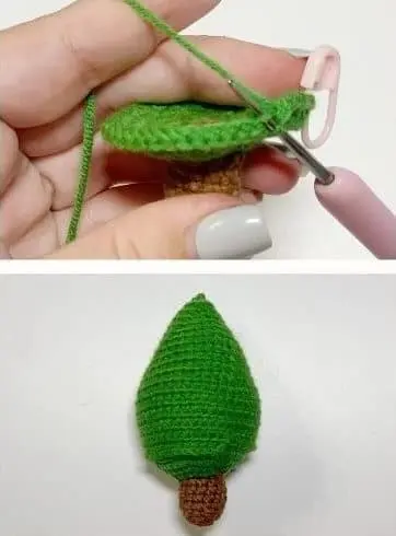 Crochet Christmas tree pattern