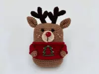 Rudolph the reindeer crochet pattern
