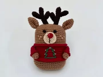 Rudolph the reindeer crochet pattern