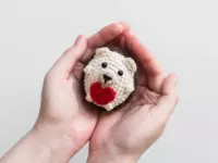 Valentine hedgehog crochet pattern
