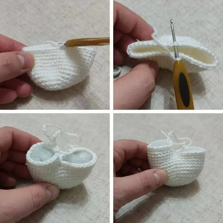 Amigurumi chicken body