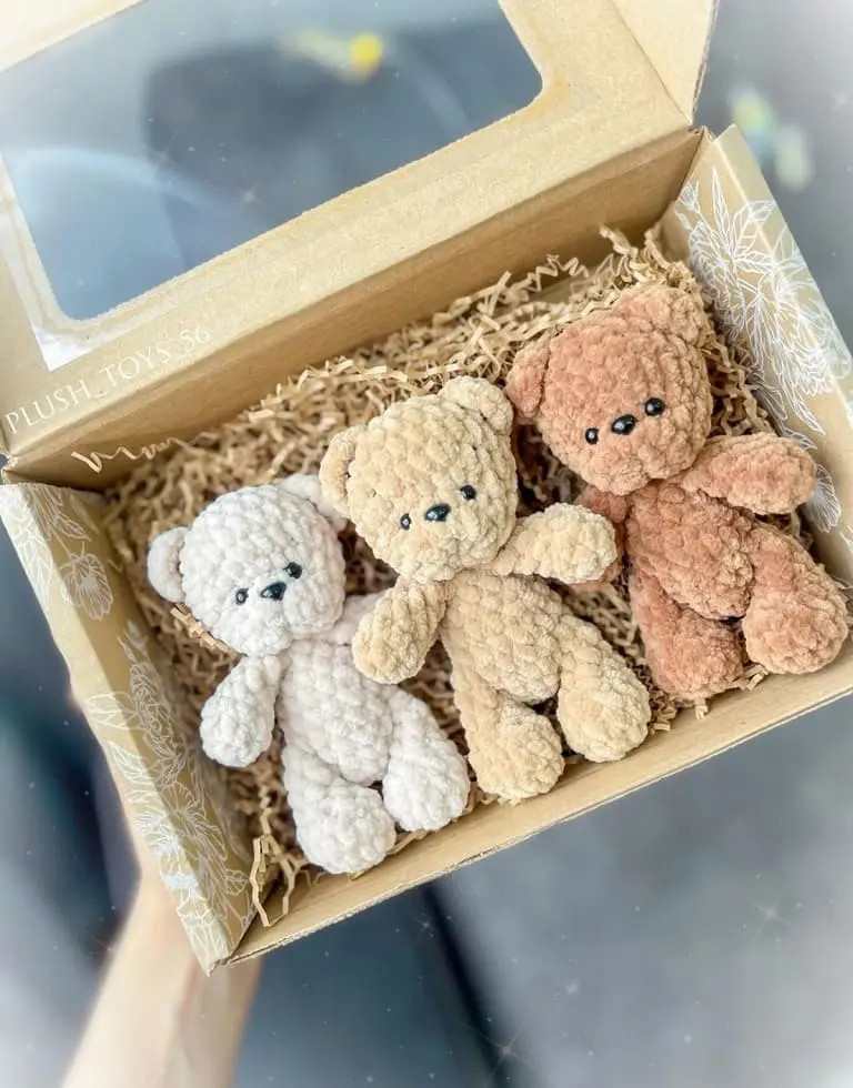 Amigurumi little bear toy Amigurumi little bear toy