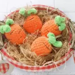 Crochet small plush carrot