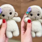 Cute little sheep amigurumi crochet pattern